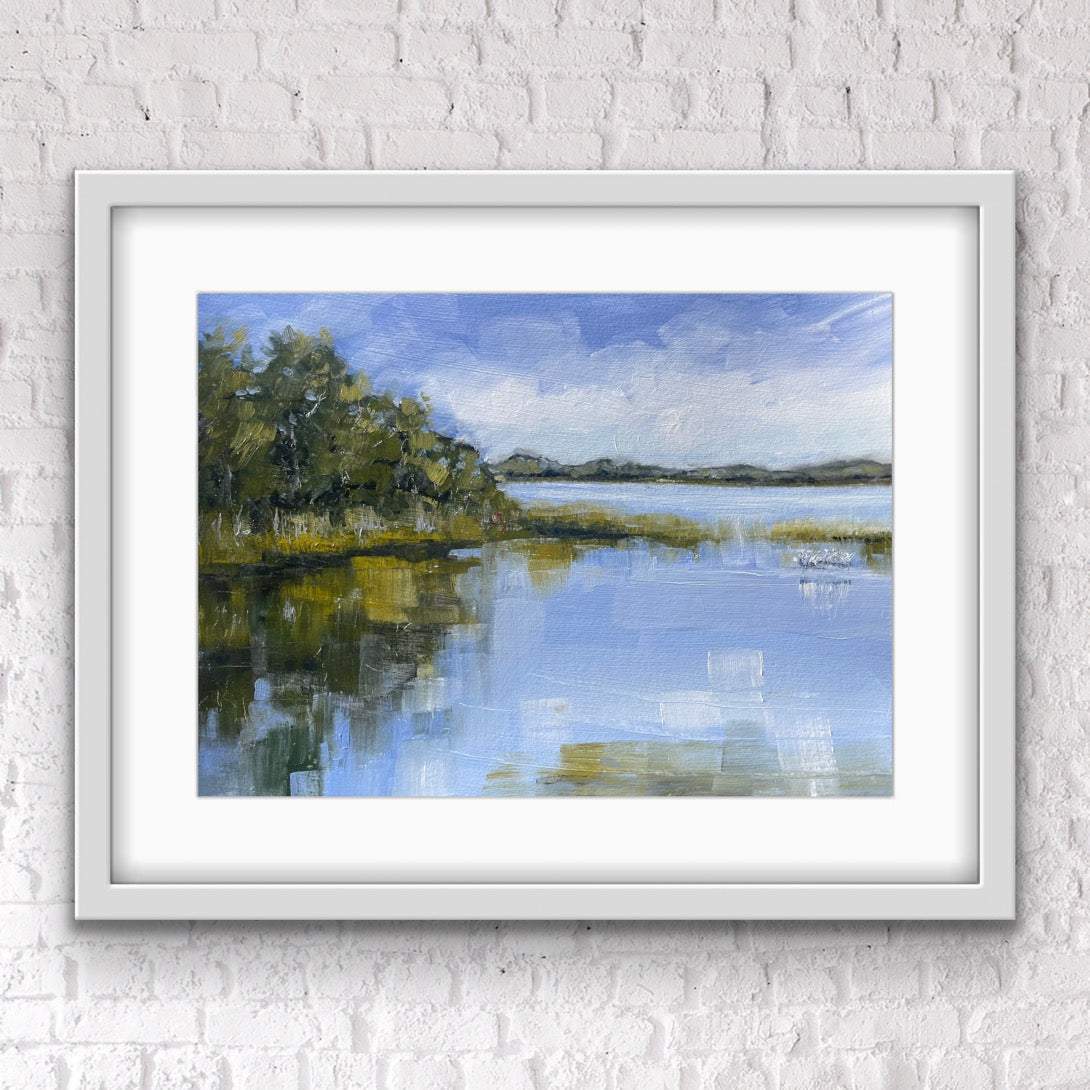 ‘Egrets Wamberal Lagoon’