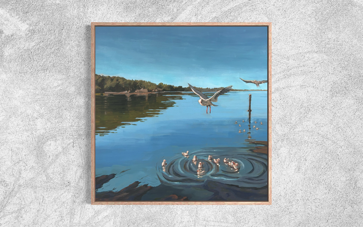 “Seagulls Swoop”